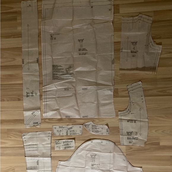 1997 Simplicity Girls Dress 7982 - Picture 3 of 4